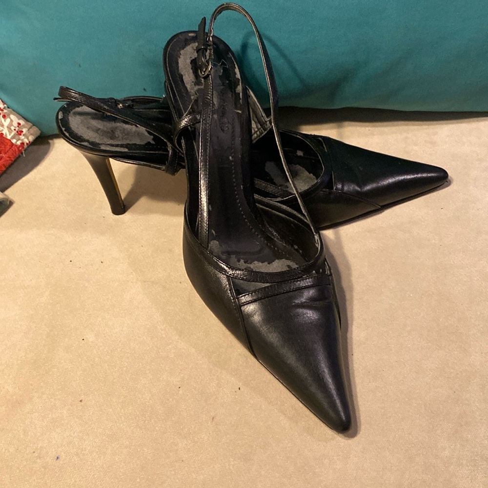 Ann Taylor Heels - Leather, Size 9.5